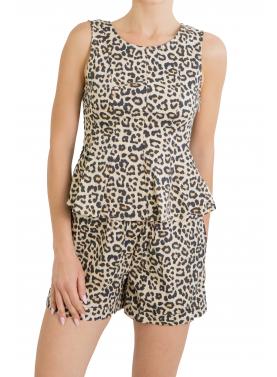 Top leopardato Only